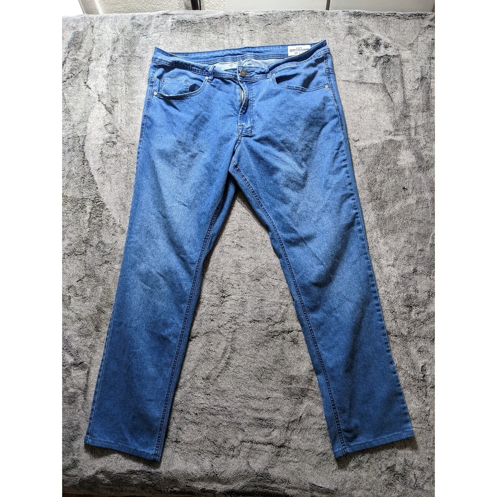 Buffalo David Bitton Axel Slim Stretch Jeans Men's Size 38x34 Medium Wash